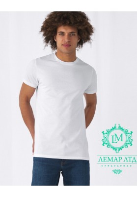 Футболка унісекс B&C пл.190 white