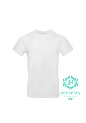 Футболка унісекс B&C пл.190 white