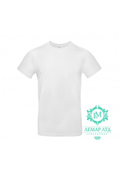 Футболка унісекс B&C пл.190 white