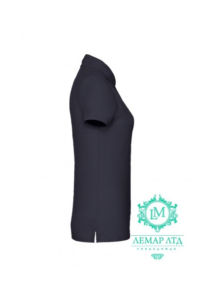 Футболка поло жіноча 65/35 Fruit of the Loom navy