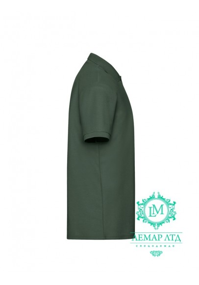 Футболка поло чоловіча 65/35 Fruit of the Loom bottle green
