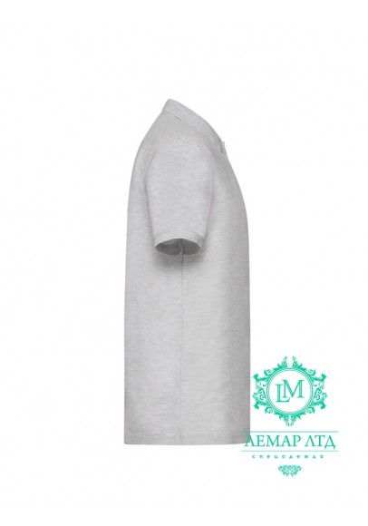 Футболка поло чоловіча 65/35 Fruit of the Loom grey