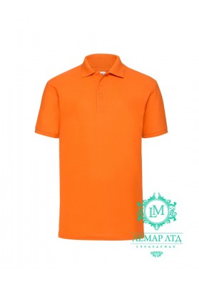 Футболка поло мужская 65/35 Fruit of the Loom orange