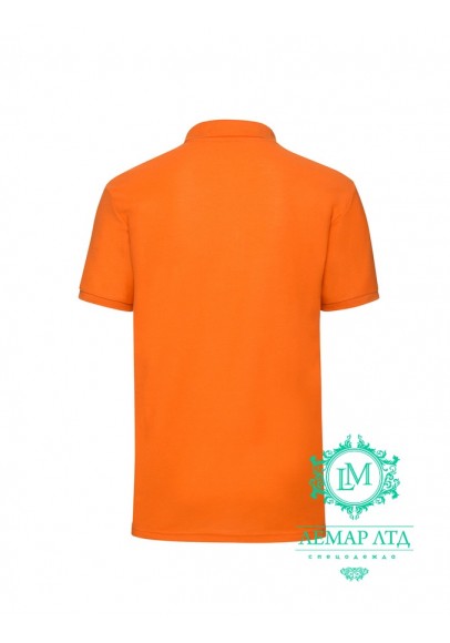 Футболка поло чоловіча 65/35 Fruit of the Loom orange