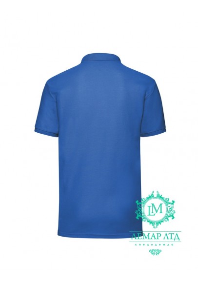 Футболка поло мужская 65/35 Fruit of the Loom royal blue