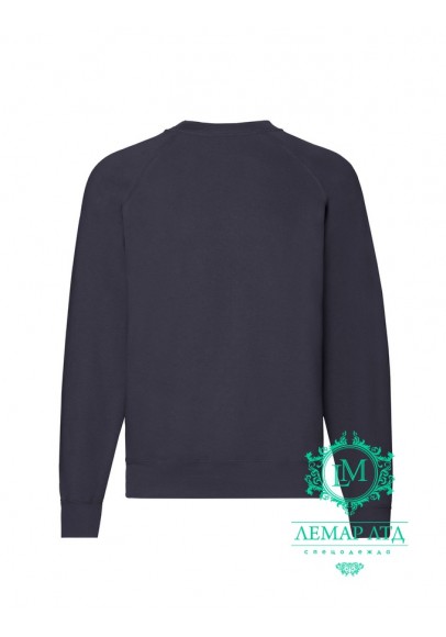Світшот Fruit of the Loom Lightweight Raglan Sweat deep navy