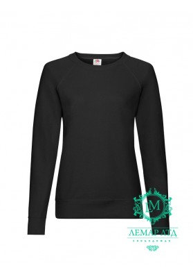 Свитшот женский Lightweight Raglan Sweat Ladies black