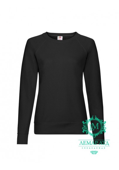 Світшот жіночий Lightweight Raglan Sweat Ladies black