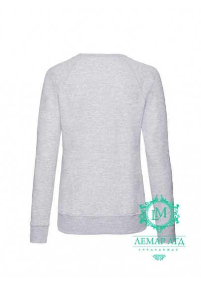Світшот жіночий Lightweight Raglan Sweat Ladies grey
