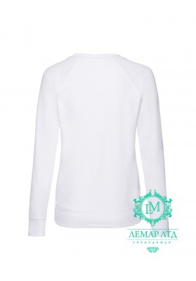 Свитшот женский Lightweight Raglan Sweat Ladies white