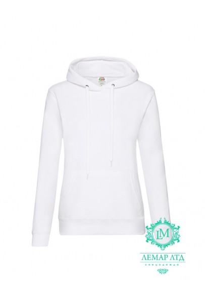 Худі Fruit of the Loom Hooded Sweat Ladies white