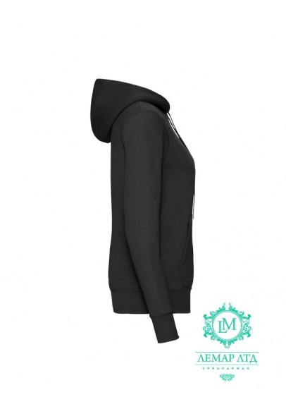 Худі Fruit of the Loom Hooded Sweat Ladies black