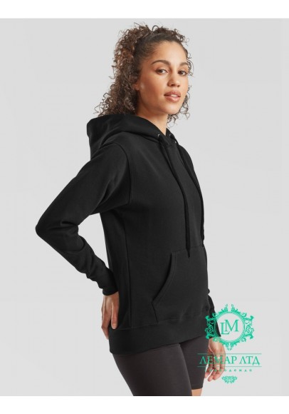 Худі Fruit of the Loom Hooded Sweat Ladies black