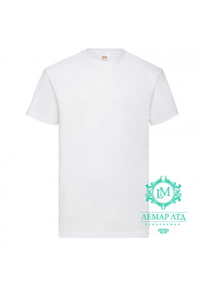  Футболка Fruit of the Loom Valueweight white