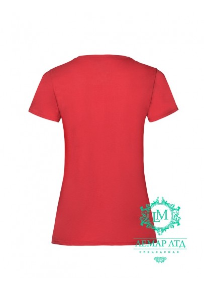 Футболка жіноча Valueweight Ladies red