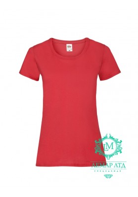 Футболка жіноча Valueweight Ladies red