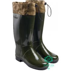 Резиновые мужские сапоги хаки ОХОТНИК Litma