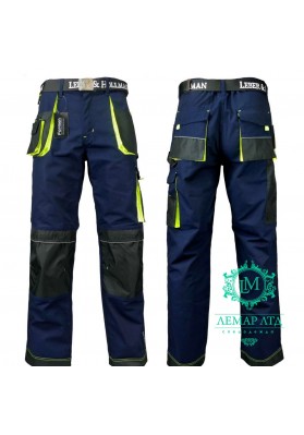 Брюки рабочие LEBER & HOLLMAN Formen LH-FMN-T GBY