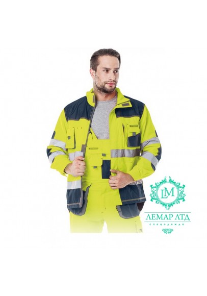 Куртка захисна сигнальна LEBER & HOLLMAN Formen LH-FMNX-J YGS