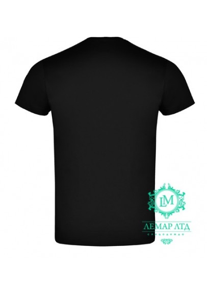  Футболка Roly Atomic 150 black