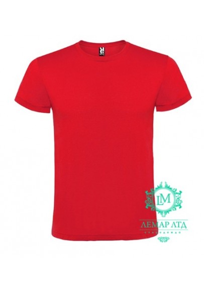  Футболка Roly Atomic 150 red