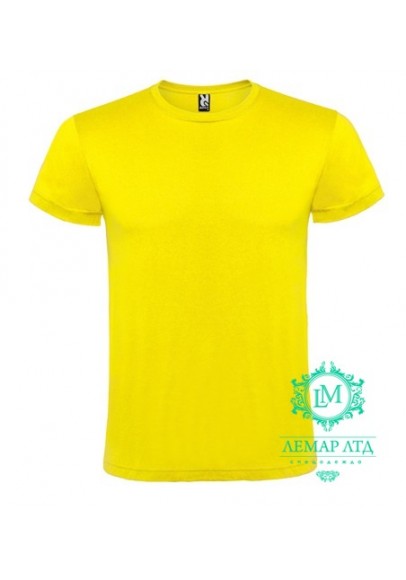  Футболка Roly Atomic 150 yellow