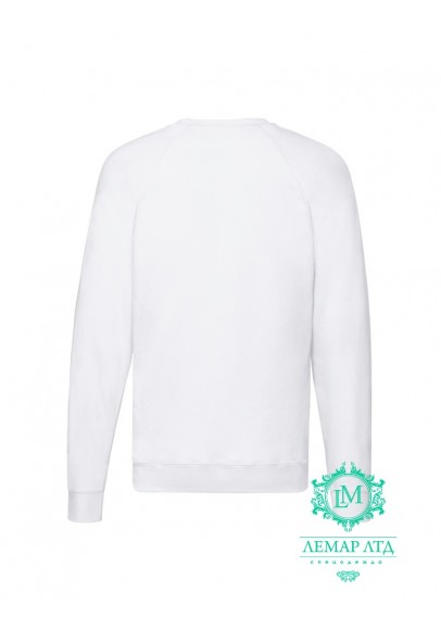 Світшот Fruit of the Loom Lightweight Raglan Sweat white