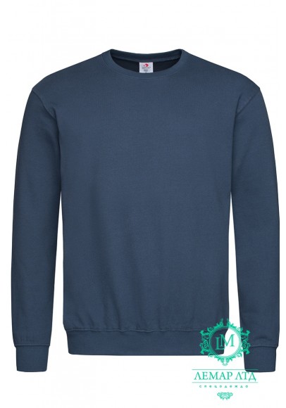 Реглан на флисе ST400 navy blue