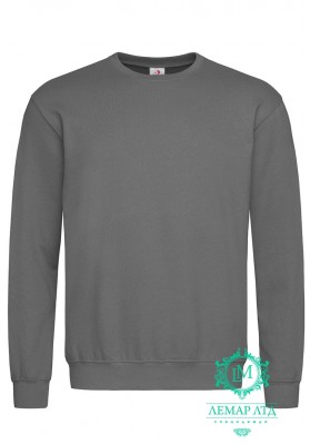 Реглан на флисе ST400 real grey