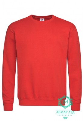 Реглан на флисе ST400 scarlet red